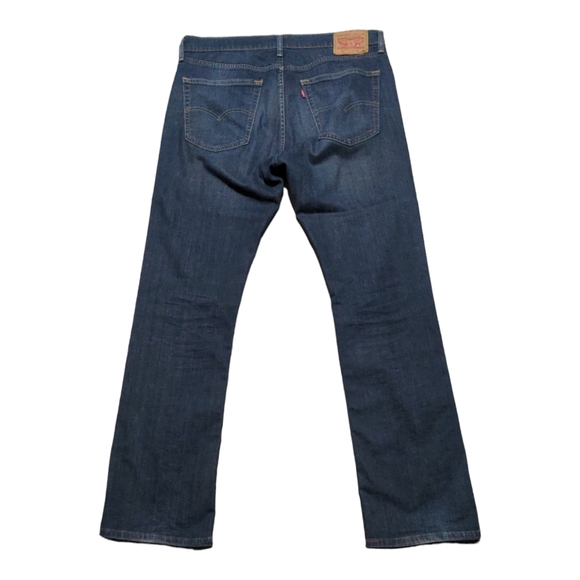 Levi's 527 Men's Bootcut Blue Denim Western Rockabilly Jeans 36X34 EUC - Picture 2 of 5